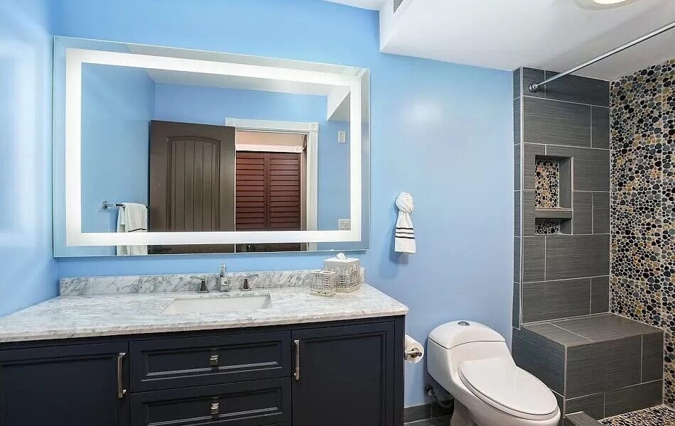 A Kitchen With A Sink And A Window