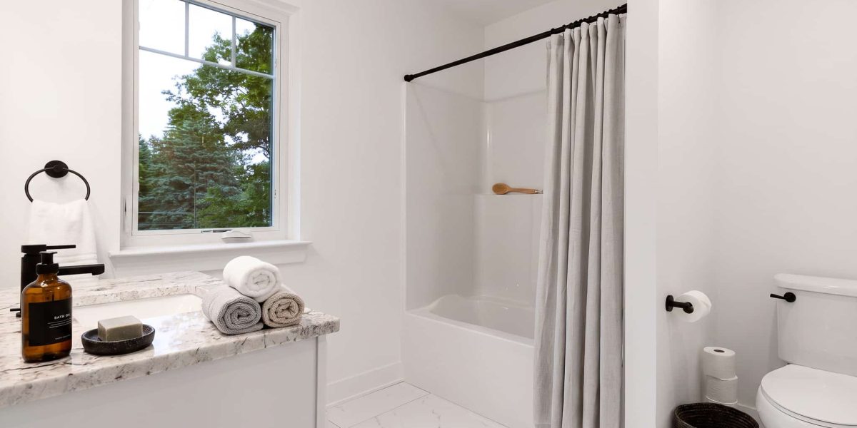 Second Full Bathroom At 1260 Round Lake Road In White Lake Township